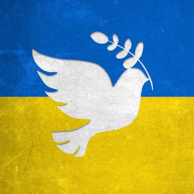 Logo flaga Ukraina